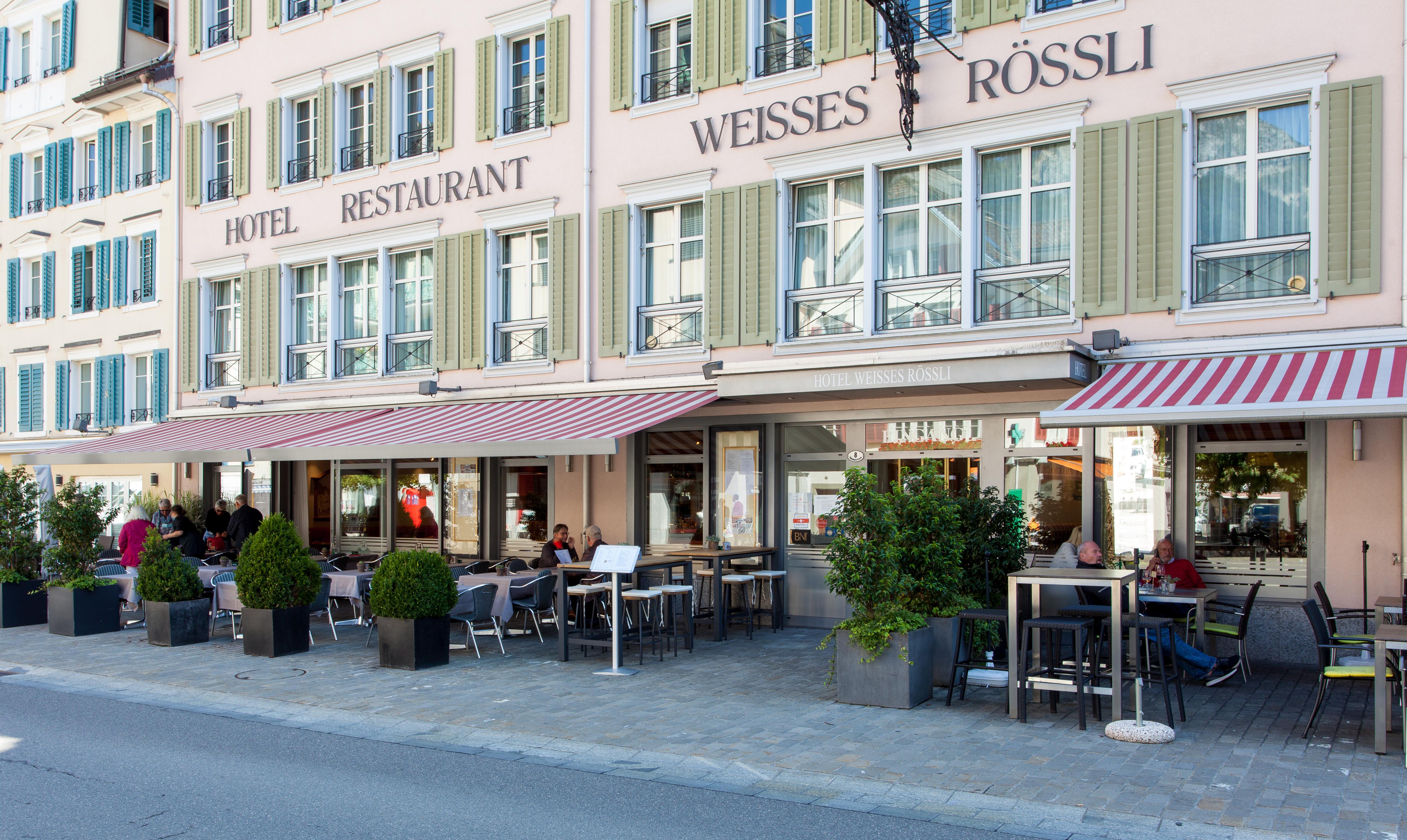 Weisses Roessli Swiss Quality Hotel Brunnen Exterior foto