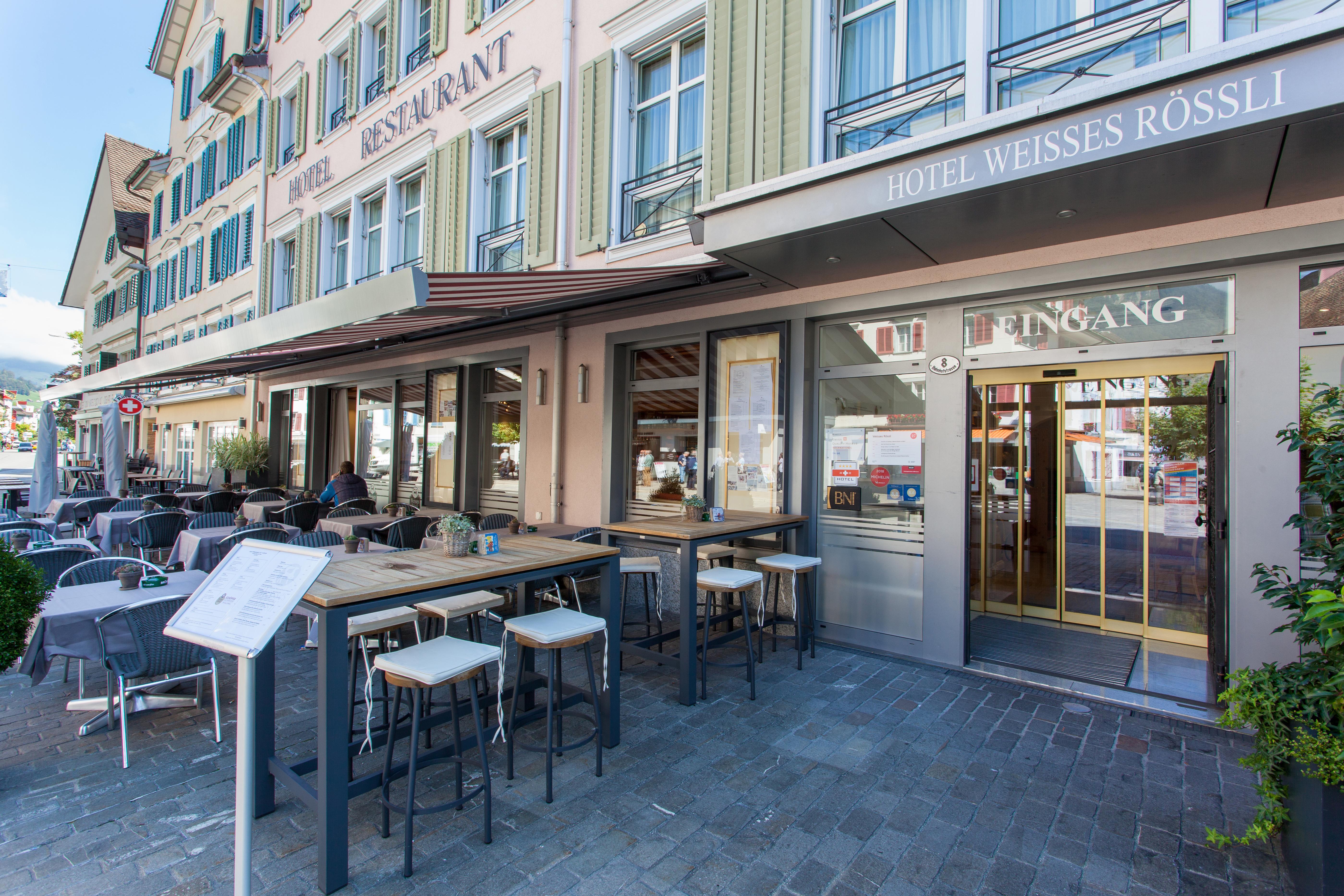 Weisses Roessli Swiss Quality Hotel Brunnen Exterior foto
